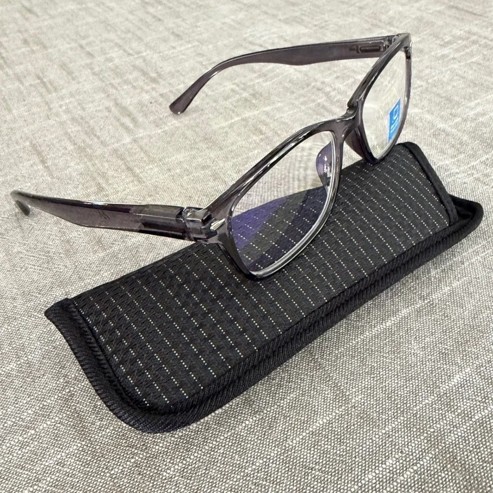 M+ Blue Light Blocking Glasses 2-Pack‎ Adrian Cryg Black UV Protection